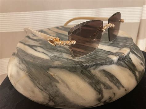 cartier glasses buffs replica|cartier buffs glasses with diamonds.